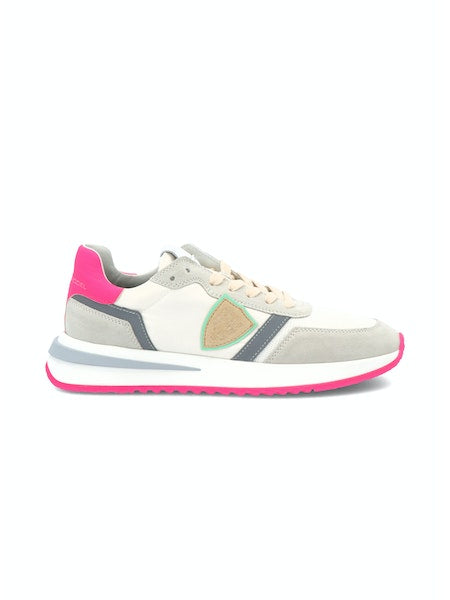 Tropez 2.1 Mondial Sneaker in Neon Blanc Fucsia
