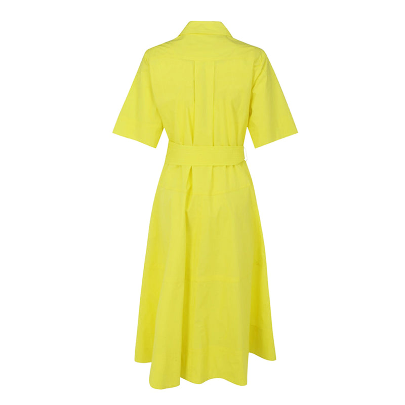 Canyox Cotton Dress in Giallo