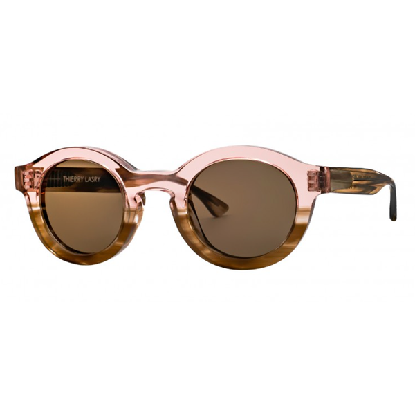 Olympy Sunglasses in Pink & Beige